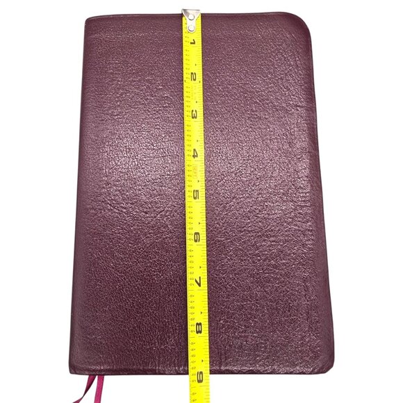 Spirit Filled Life Bible NKJV 2255BG Nelson Burgundy Bonded Leather 1991 - Picture 16 of 16